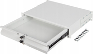 Raft sirtar për kabinet rack Lanberg 19", 2U, 483x360mm, 90kg, gri