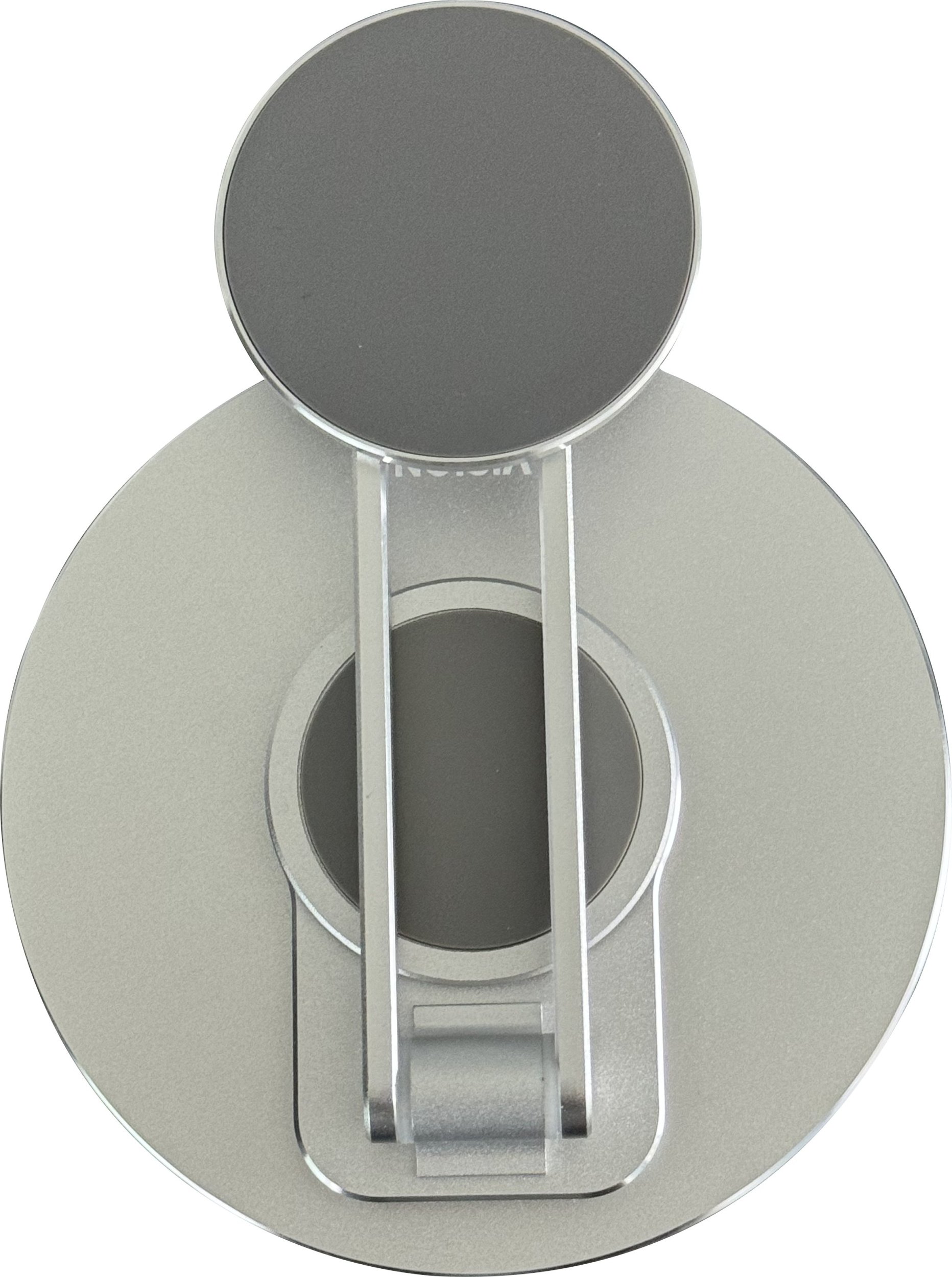Mbajtëse telefoni Vision MagSafe Turntable, alumini, rrotulluese, gri