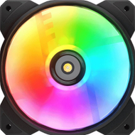 Кулер вентилатори Cougar MHP 120 ARGB, 120 mm, сет 3 парчиња, црни