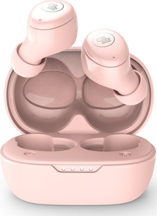 Kufje wireless in ear GoGEN TWS BUDDIES Evo 2, Bluetooth, 7 orë bateri, rozë pudër
