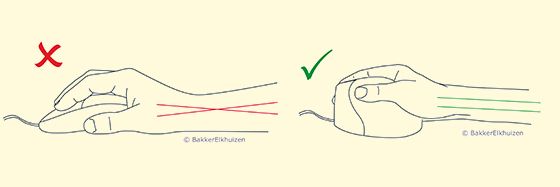 Mouse ergonomik BakkerElkhuizen Oyster, 6 butona, vertikal, i zi