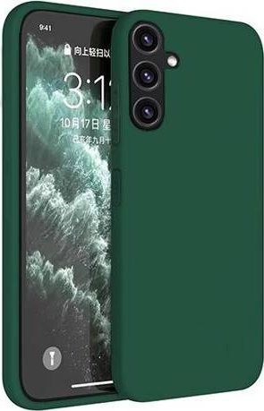 Mbulesë telefoni Vega Matt Cover për Samsung A34 5G, TPU, dyngjyrëshe, jeshile e errët dhe e zezë