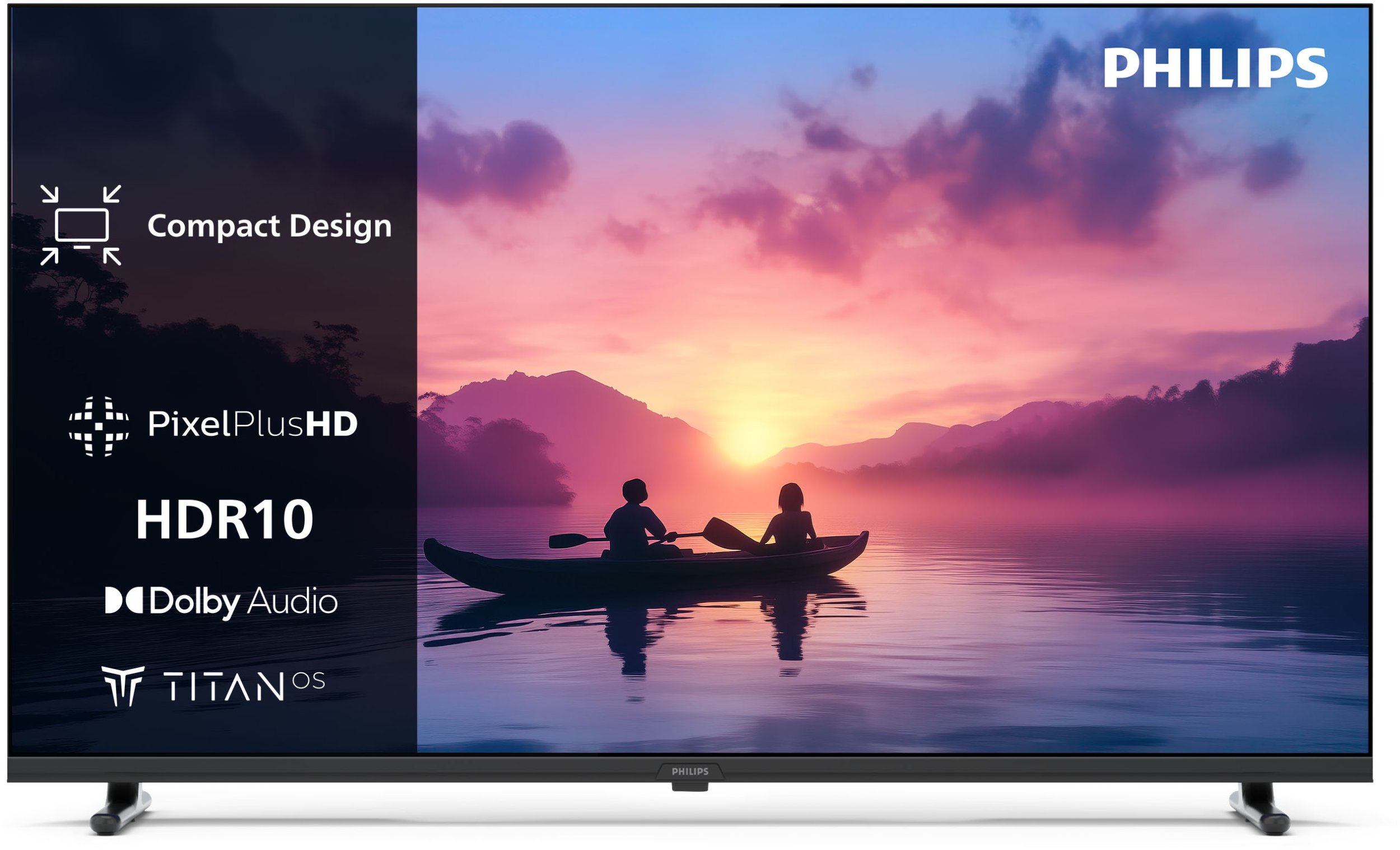 Televizor Philips 24PHS6000/12, 24", HD, Smart TV, i zi