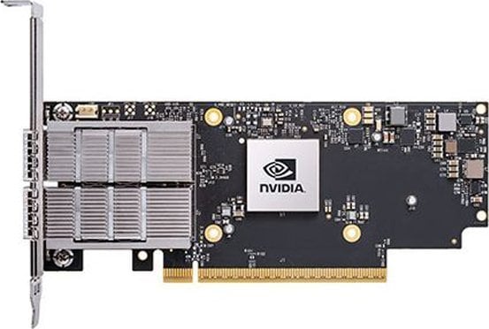 Kartë rrjeti NVIDIA ConnectX-7, 400GbE, PCIe 5.0, me fibër