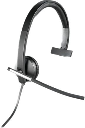 Kufje Logitech USB Headset Mono H650e, e zezë