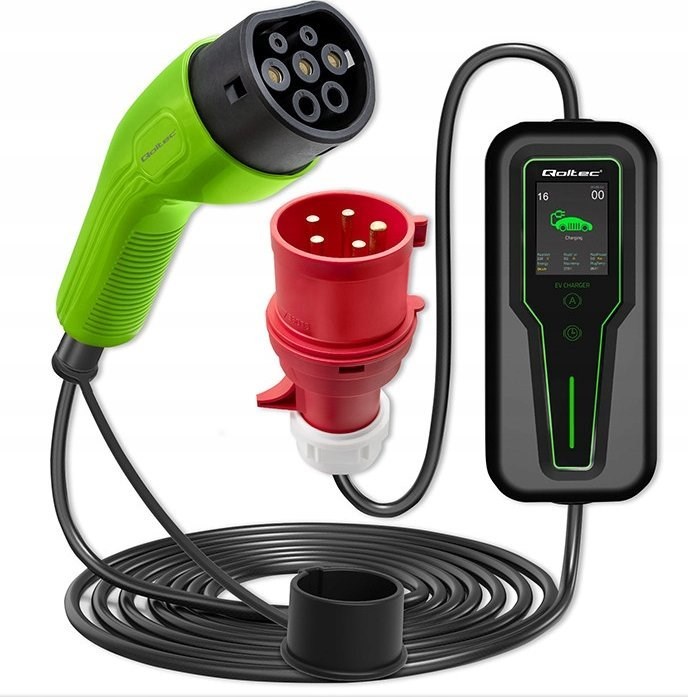 Karikues për makina elektrike Qoltec, 2-in-1, 3.5 kW, 230 V