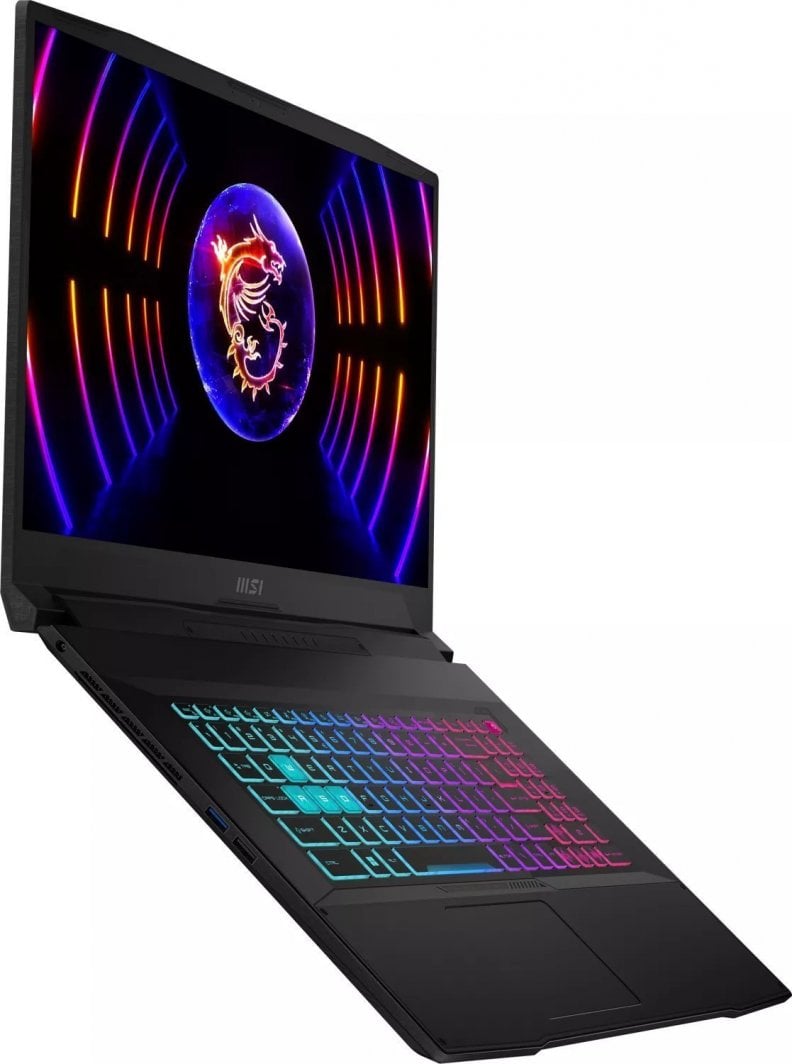 Laptop MSI Katana 17 B13VGK-856XPL, 17.3" 144 Hz, Intel Core i7 13620H, 16 GB RAM, 1 TB SSD, NVIDIA GeForce RTX 4070, i zi