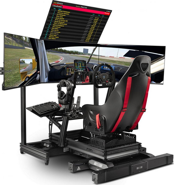 Mbajtëse për monitor Next Level Racing Elite Quad (NLR-E008), e zezë