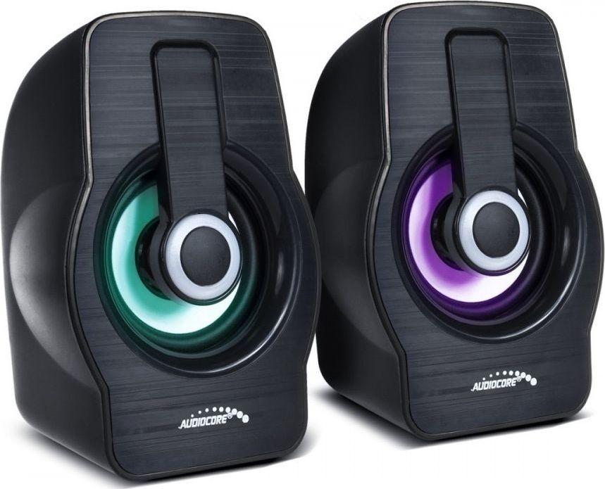 Altoparlant për kompjuter Audiocore AC855B, i zi