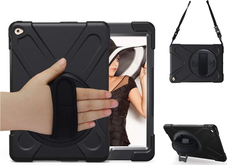 Kалeф за таблет eSTUFF ES681542, за iPad Air 2 9.7", црн