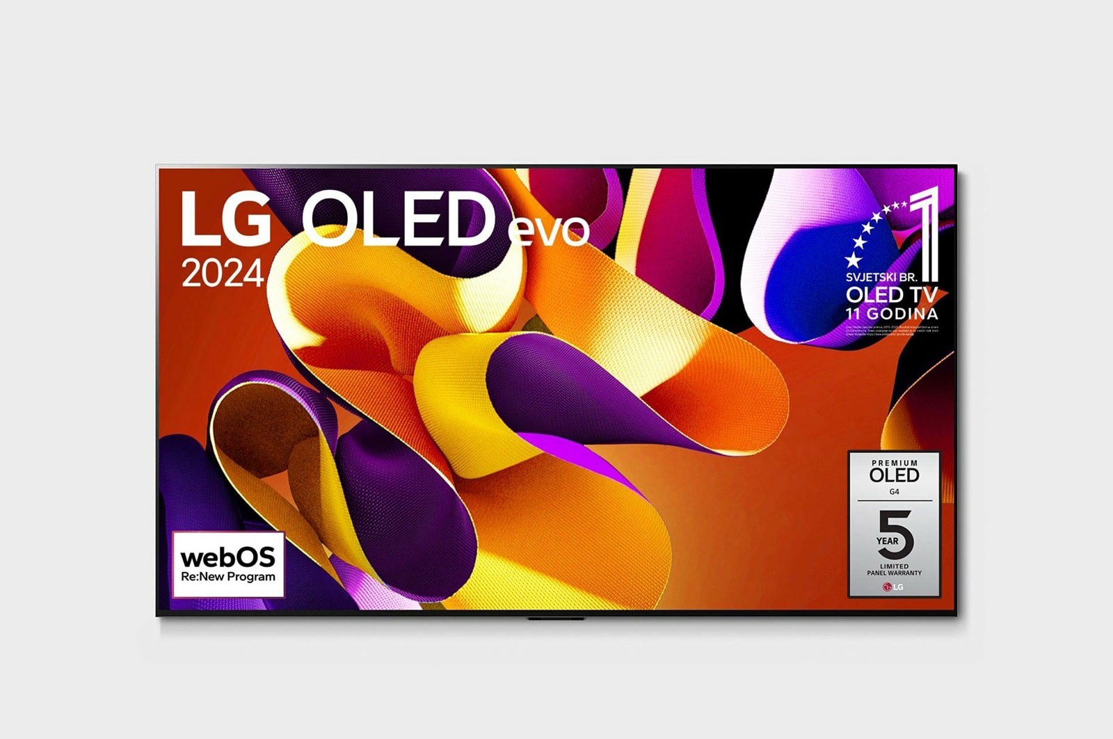 Televizor LG OLED evo AI G4, 55", 4K, i zi
