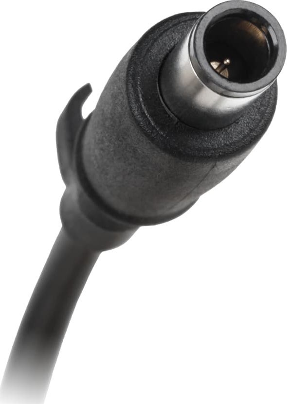 Plug karikuesi për laptop, 7.4mm 5.0mm, 19V 4.74A, me kabllo, i zi