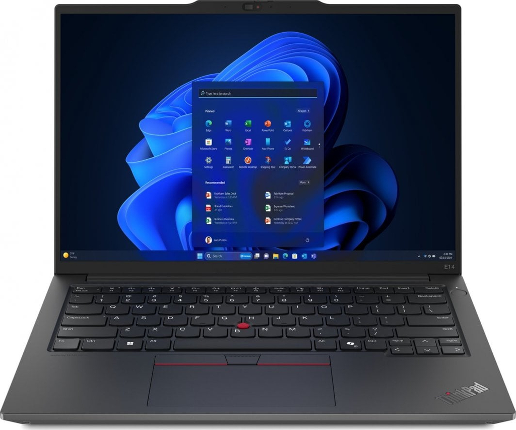 Laptop Lenovo ThinkPad E14 Gen 6, 14", Intel Core U7 155H, 16GB RAM, 512GB SSD, Intel Arc Graphics, i zi