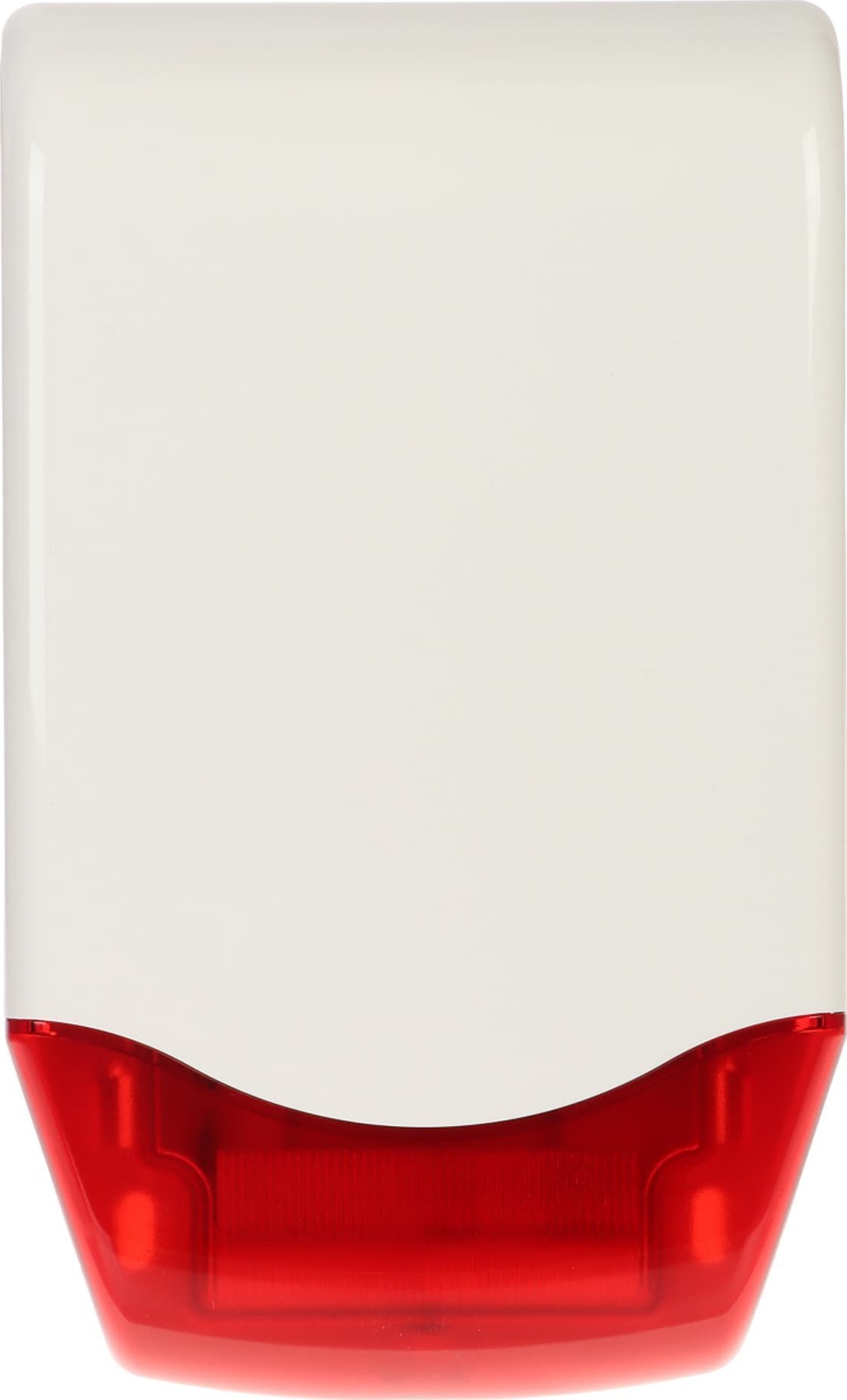 Sirena e jashtme Telmor TSZ-4D, 12V DC, me dritë LED, e bardhë