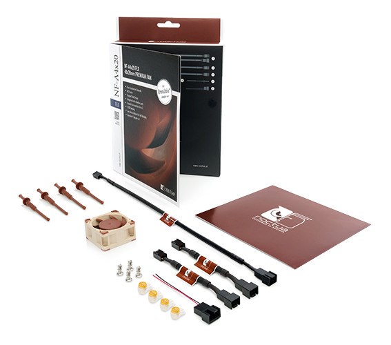 Ventilator Noctua NF-A4x20 FLX, 40x20mm, 3700-5000 RPM, i bezhë