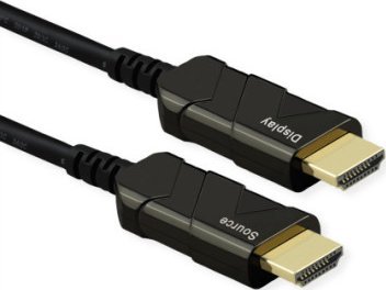 Кабел HDMI Roline 14.01.3483, 30m, HDMI Type A, црн