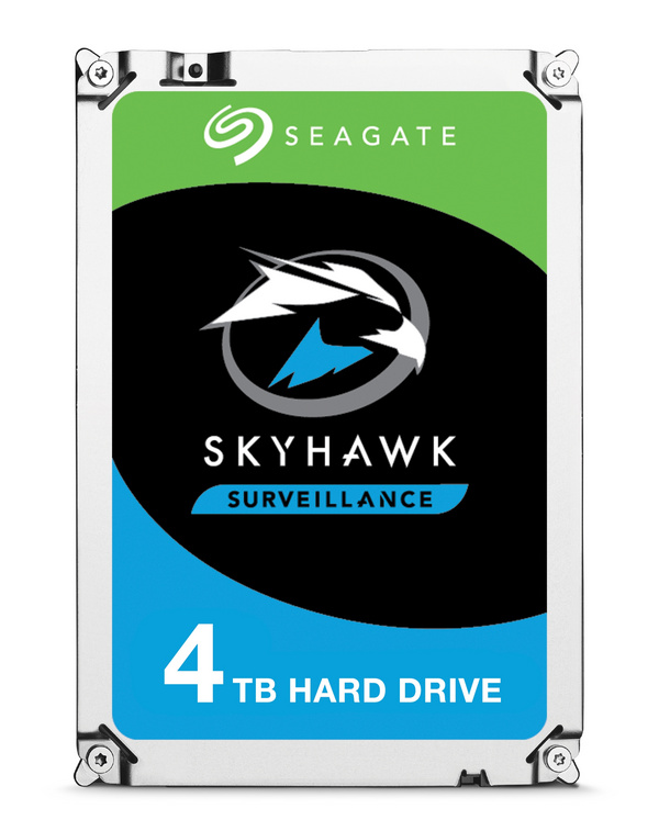 Тврд диск Seagate SkyHawk, 4TB, 3.5\", 5900RPM, 64MB кеш, SATA, црн
