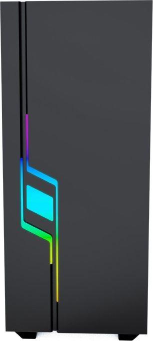 Kasë kompjuteri Gembird Fornax 2000 RGB (CCC-FC-2000), e zezë