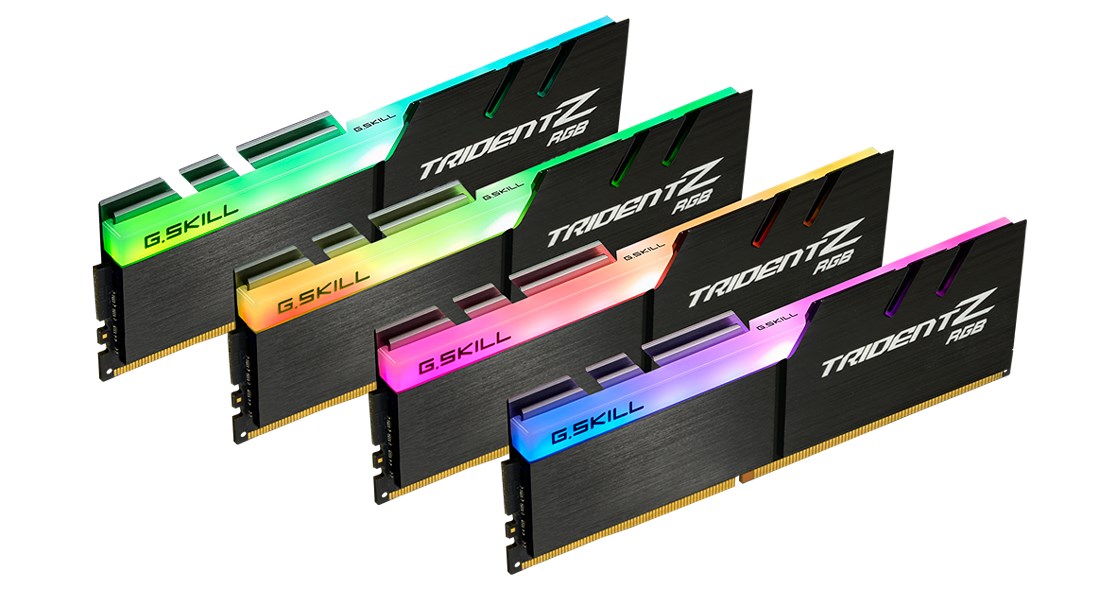 Memorie RAM G.Skill Trident Z RGB F4-3200C16Q-128GTZR 128 GB (4 x 32 GB) DDR4 3200 MHz