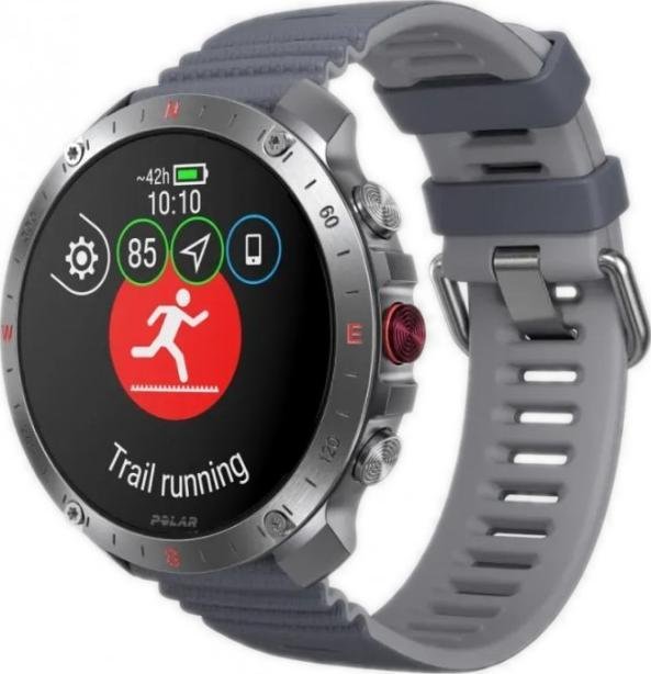 Orë sportive Polar Grit X2 Pro, GPS, AMOLED, e zezë