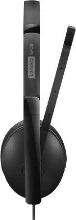 Kufje Lenovo Wired ANC Headset Gen 2, USB Type C, me mikrofon, të zeza