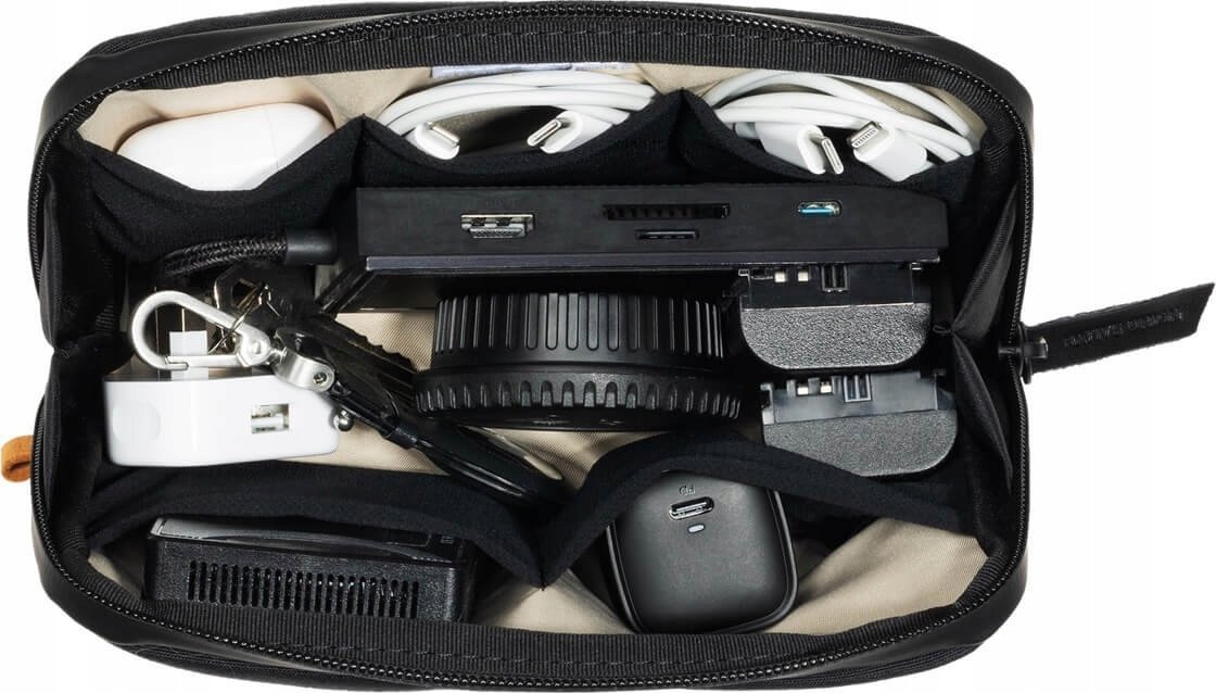 Organizues aksesorësh Native Union Stow Lite, madhësi e vogël, material i ricikluar, i zi