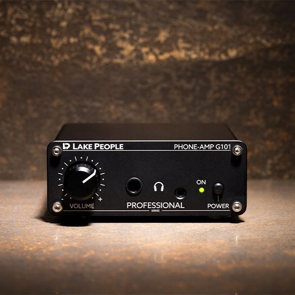 Amplifikator kufjesh Lake People G101, profesional, alumini, i zi