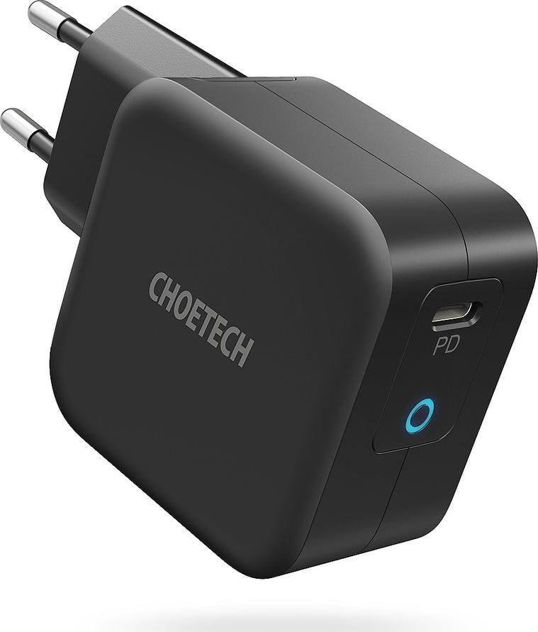 Karikues muror Choetech Q6006 GaN, 61W, USB Type C Power Delivery, i zi
