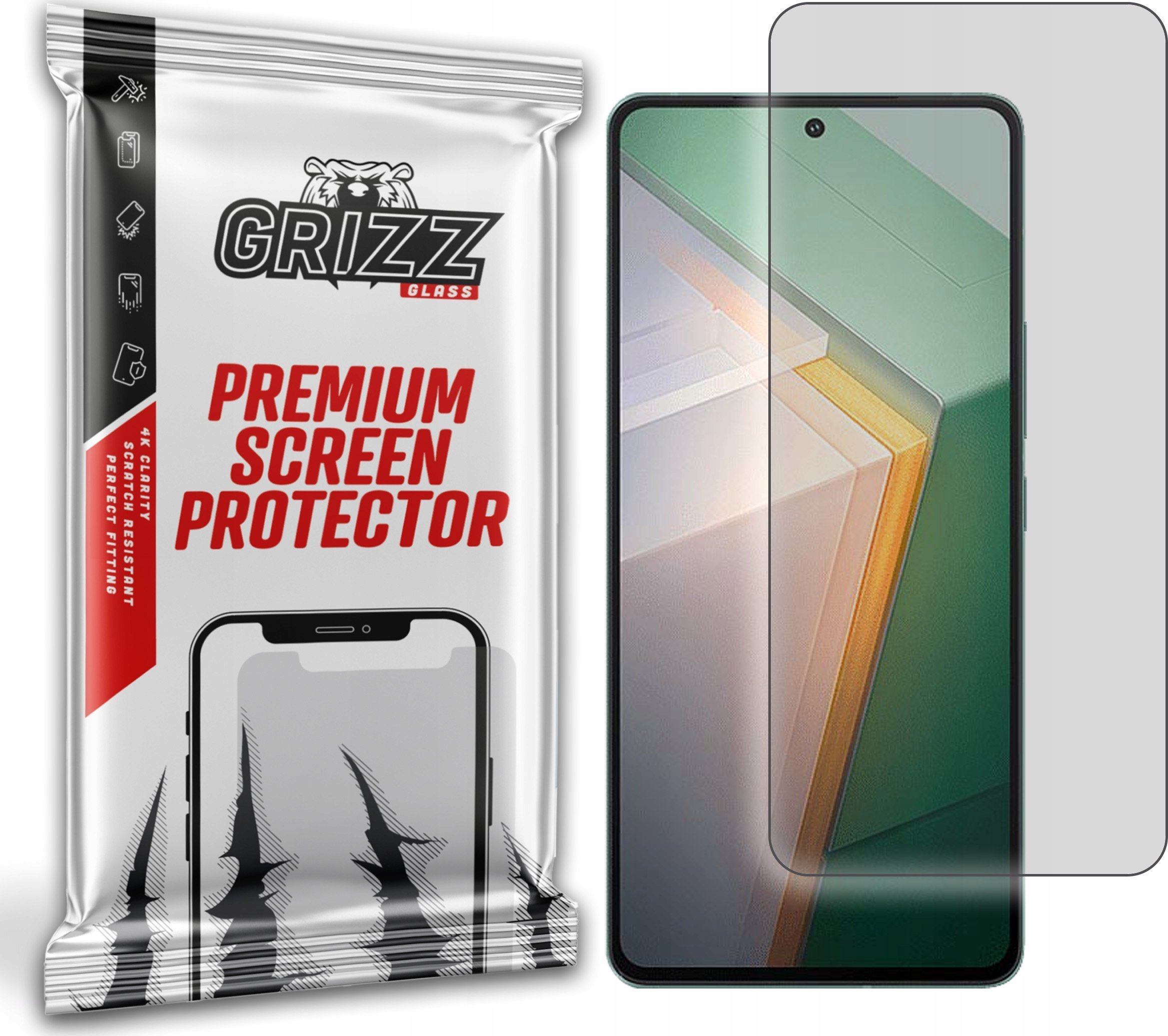 Folie mbrojtëse matte GrizzGlass PaperScreen për Vivo iQOO 11