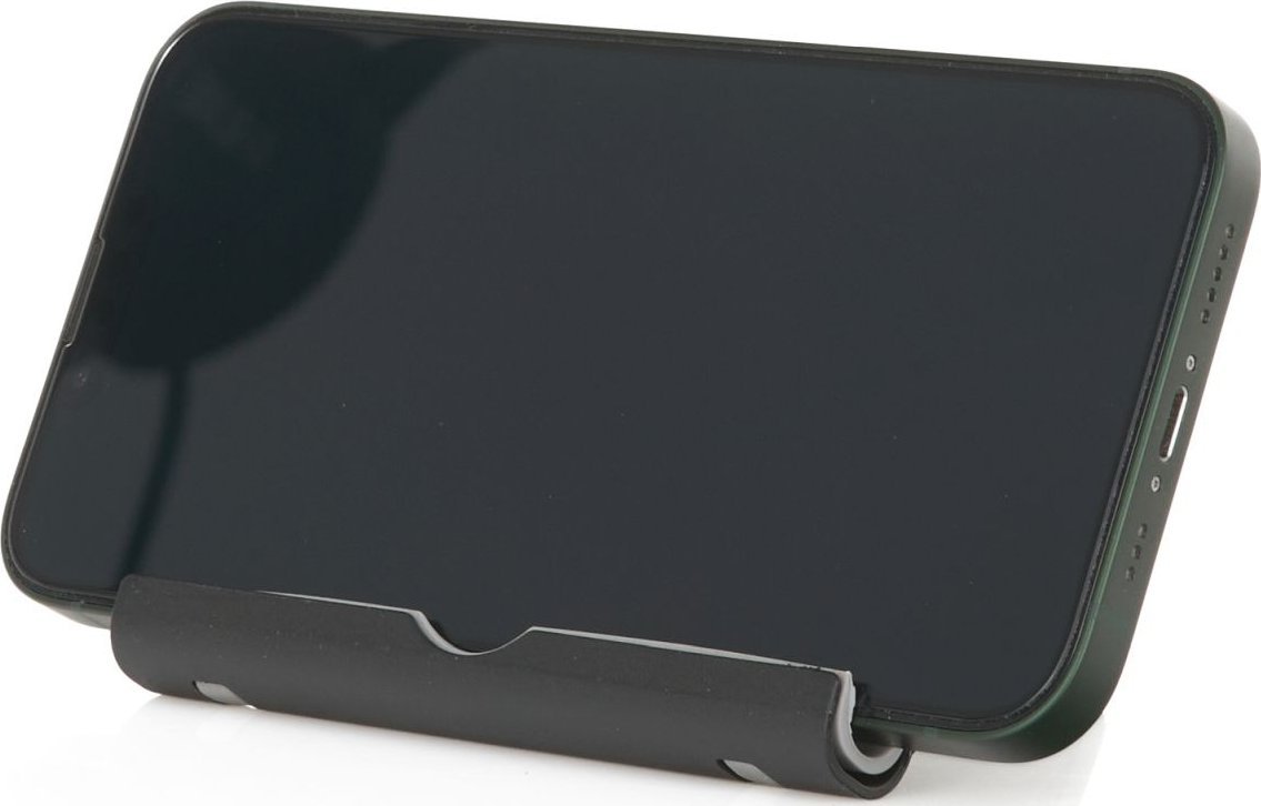 Универзален држач за телефон и таблет K02203, со прилагодлив агол, пластичен, бел