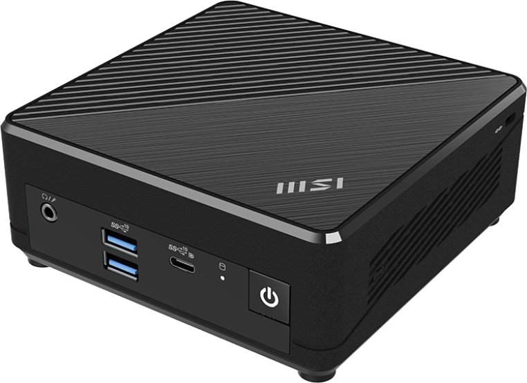 Мини компјутер MSI Cubi N ADL S-254AT, Intel N200, компактен, црн