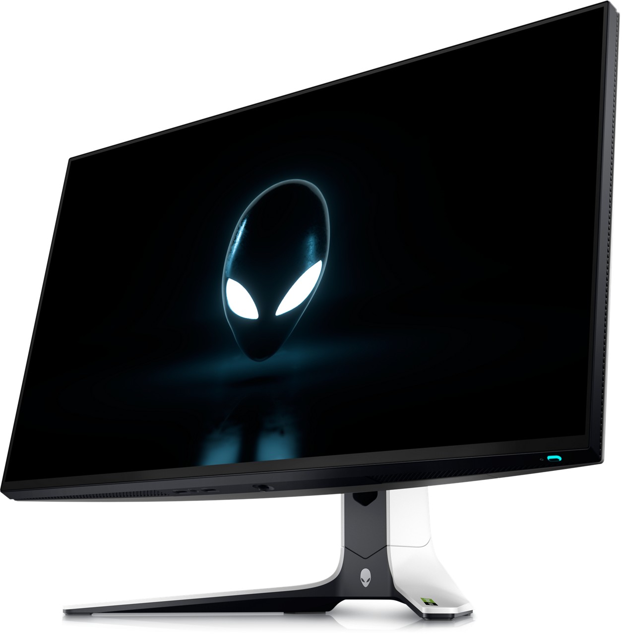 Monitor Dell Alienware AW2723DF, 27", IPS, QHD, 240Hz, 1ms, i bardhë