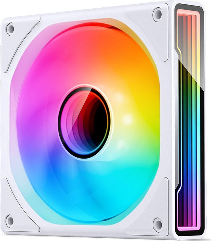 Ventilator kasë Jonsbo ZK-120W, set 3x120mm, i bardhë