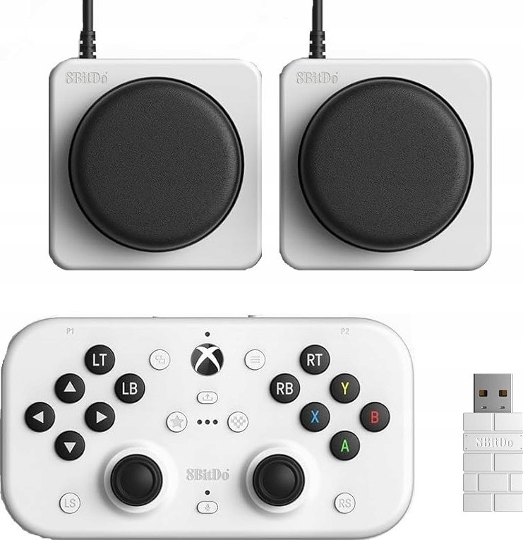 Гејмпад 8Bitdo Lite SE, безжичен 2.4G, Xbox Series X S Xbox One PC, црн