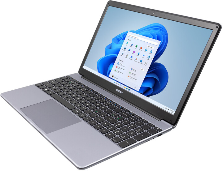 Laptop UMAX VisionBook 15Wj, 15.6 ", Intel Celeron N5100, 4GB RAM, 128GB SSD, Intel UHD Graphics, gri
