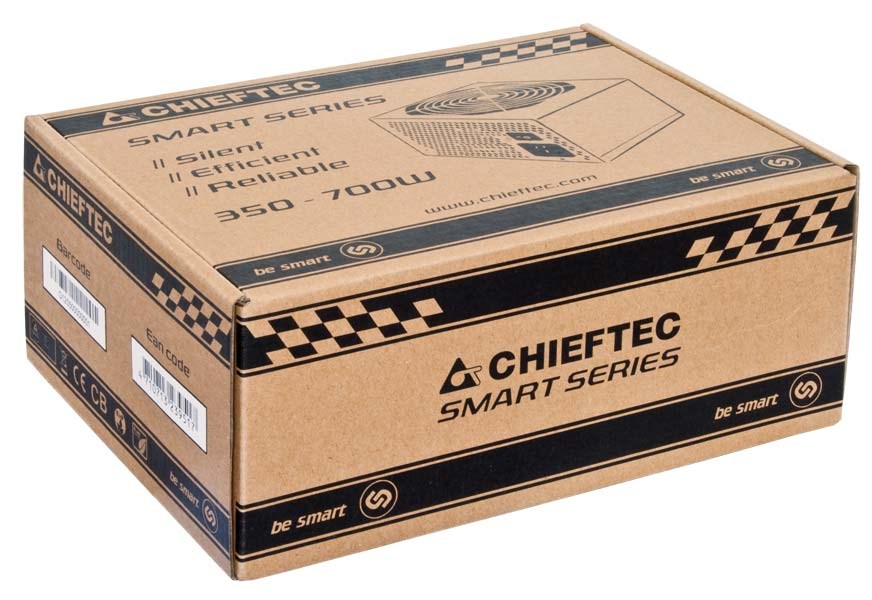 Извор на енергија Chieftec Smart GPS-400A8, 20+4 pin ATX, 400 W
