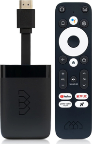 Multimedia receiver Homatics Dongle R, Android TV, 4K UHD, i bardhë