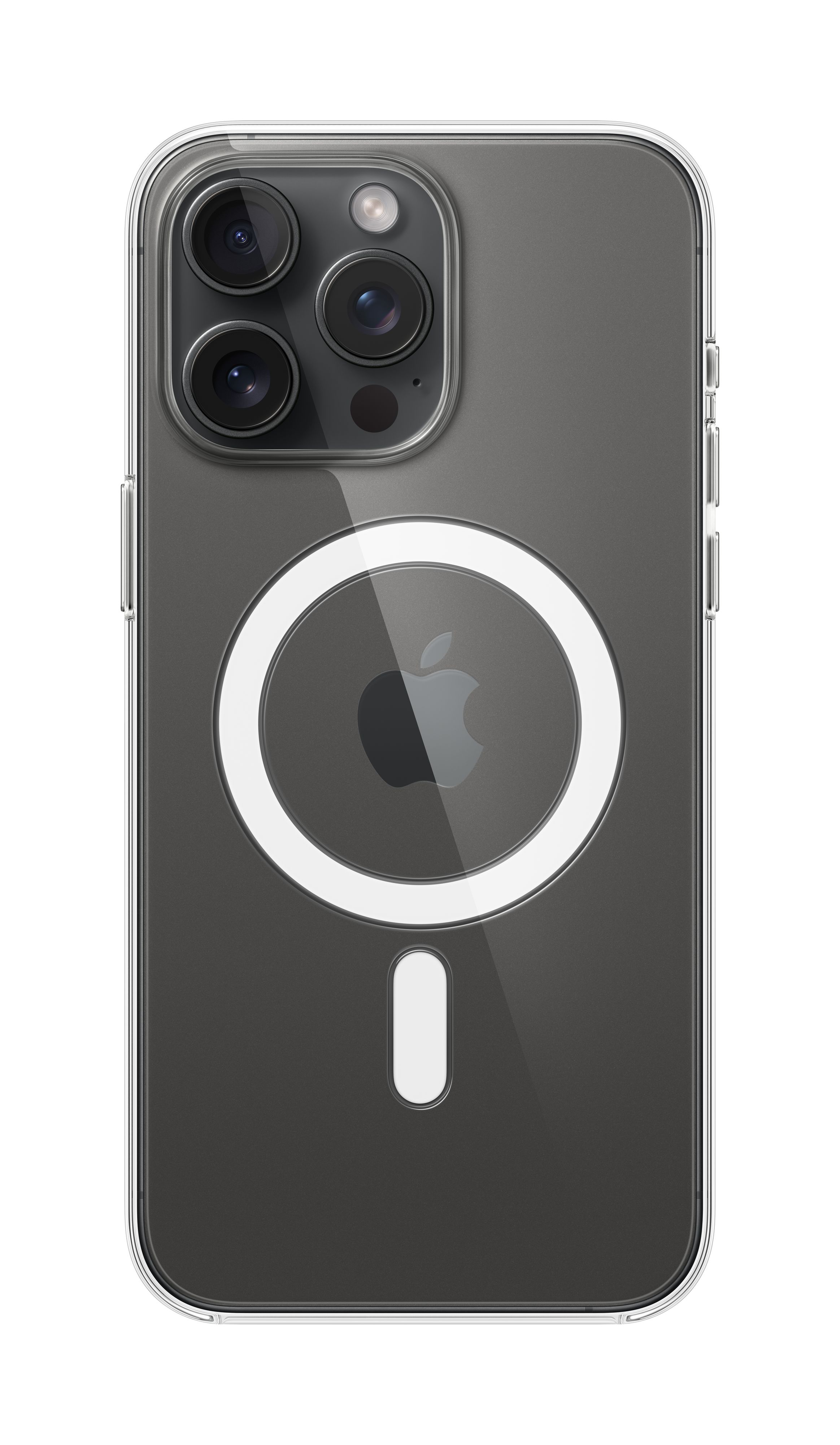 Apple iPhone 15 Pro Max Clear Case me MagSafe