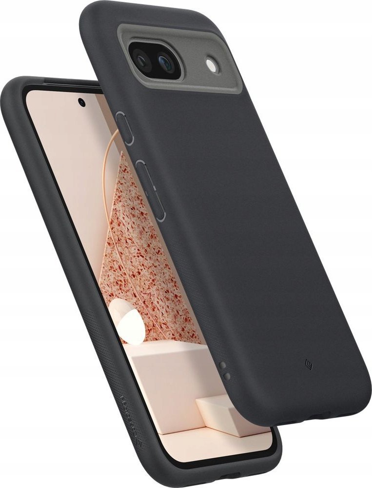 Mbështjellës telefoni Spigen Caseology Nano Pop për Google Pixel 8a, TPU, i zi
