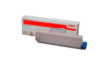 Toner OKI MC853/873, i verdhë