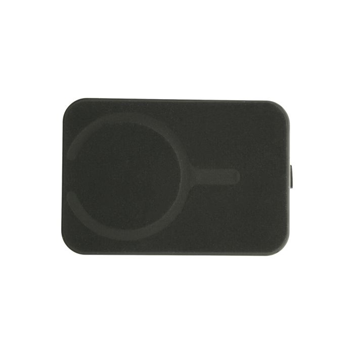 Dviced Leather MagSafe Foldable Cardholder And Stand, Black