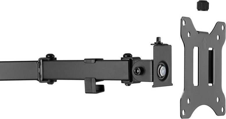 Stendë tavoline për monitorë ColorWay 650123, 17"-32", gas spring, dy monitorë, e zezë