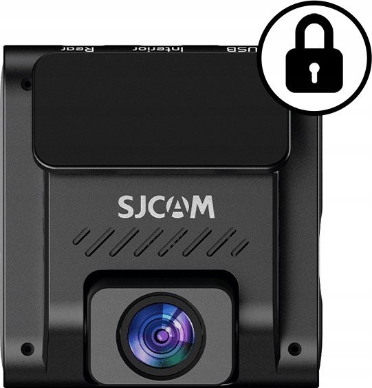 Камера за автомобил Sjcam M60 Dashcam, 4K, Wi‑Fi, тројна