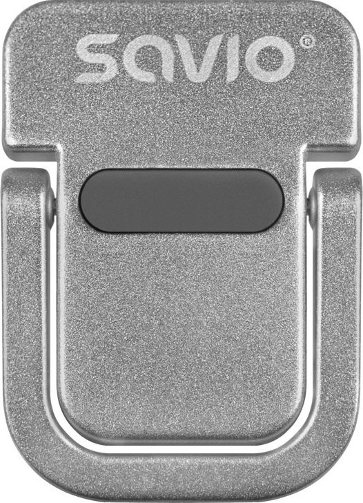 Këmbë laptopi Savio PB-03, aliazh zinku, e rregullueshme, argjendi