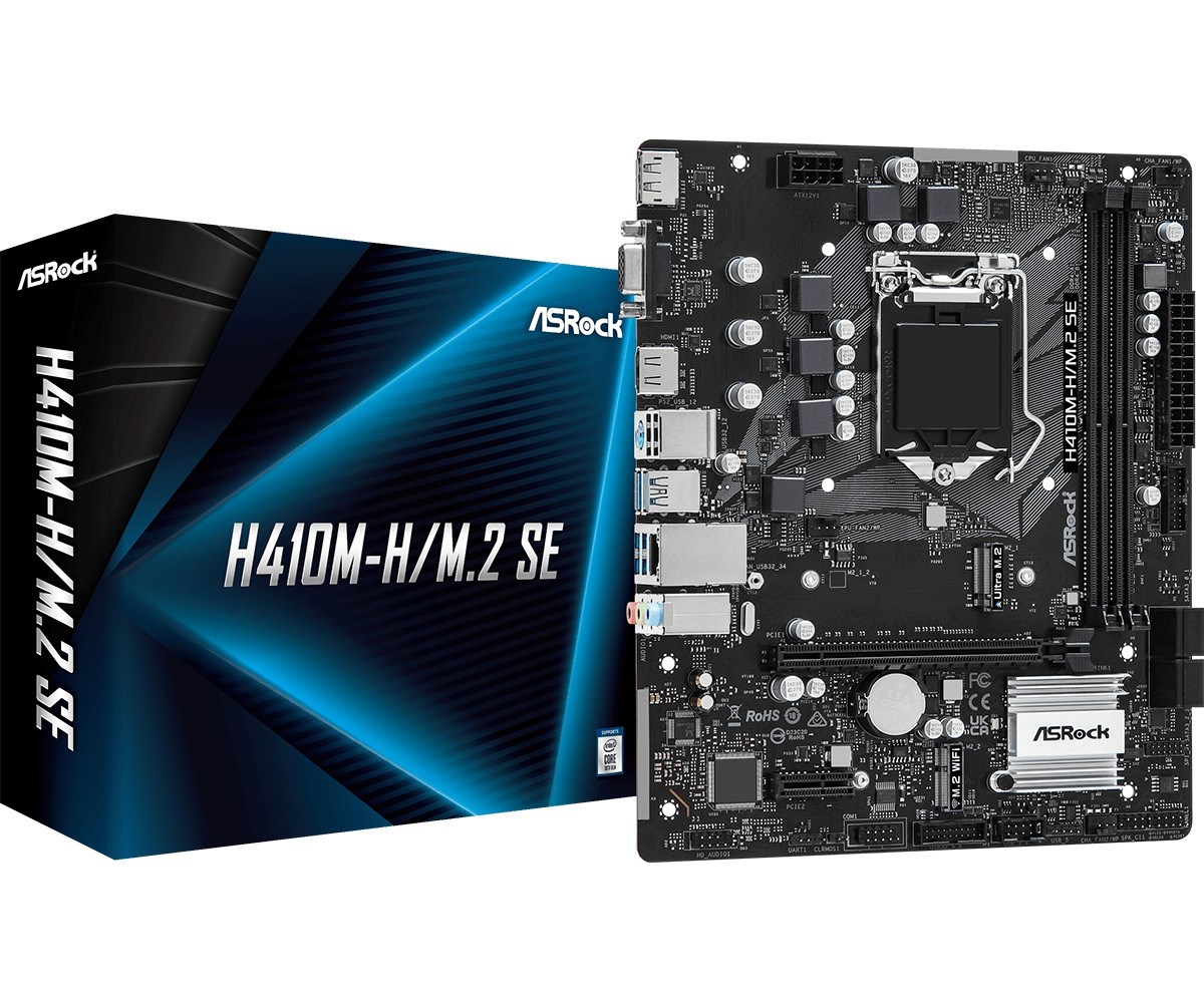 Матична плоча Asrock H410M-H/M.2 SE