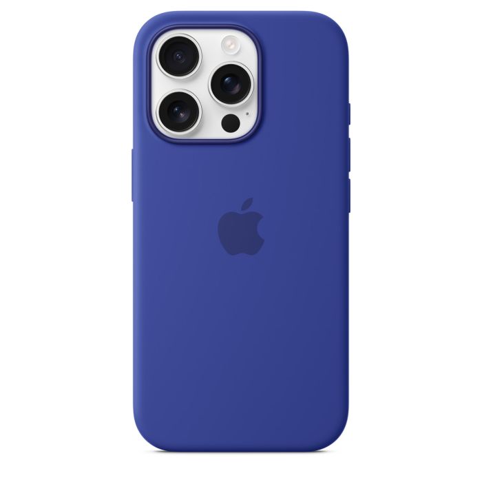Apple iPhone 16 Pro Silicone Case with MagSafe, Ultramarine (Seasonal)