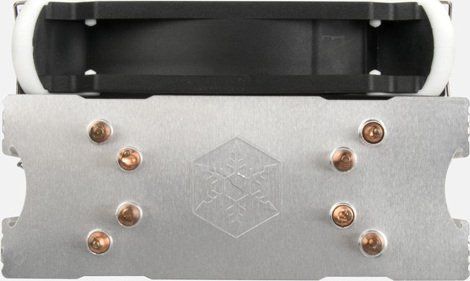 Ftohës procesori SilverStone AR12 RGB, 120mm, PWM, i zi