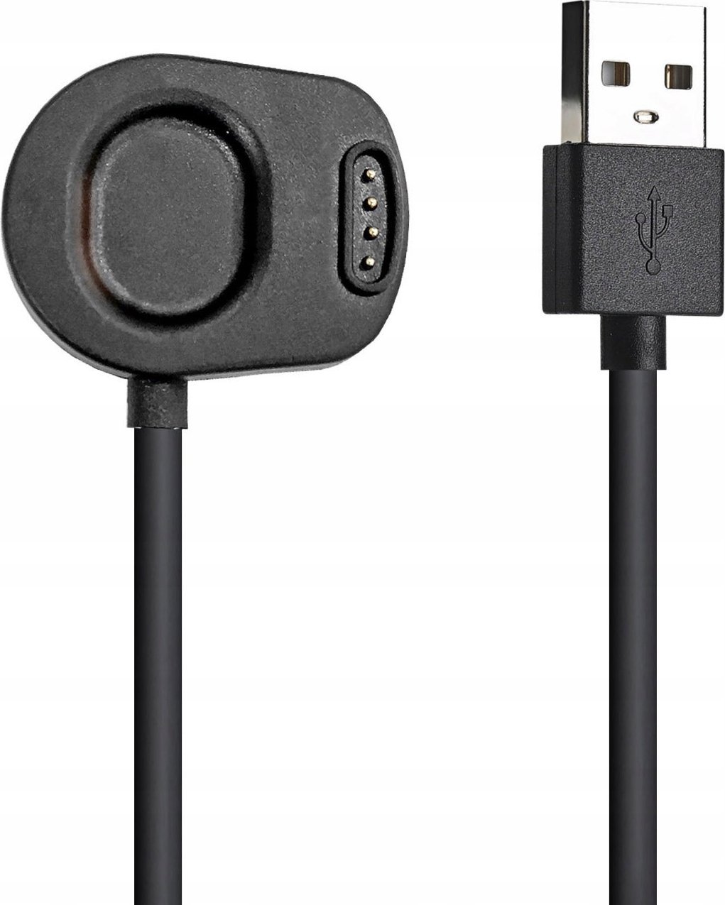 Kabllo karikimi Akyga AK-SW-55, USB, 1m, për Suunto 7, e zezë