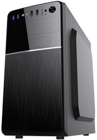 Kase kompjuteri VeinX Chant CH25M Micro Tower, pa furnizim, USB C, e zezë