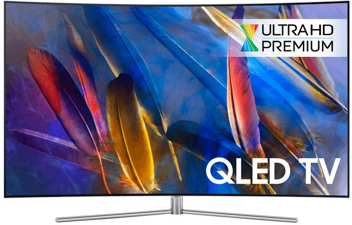Televizor Samsung QE65Q7C, 163cm, 4K UHD, i zi dhe argjendtë 